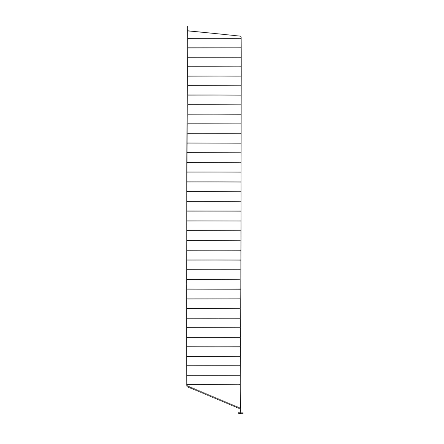 Veggfeste svart H200 x D30 cm.