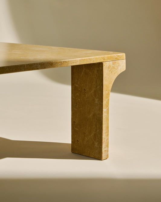 Sofabord Doric Coffee Table 140 x 80 cm – Naturstein
