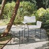 Blant alle de ikoniske designene Mathieu Matégot skapte, var spisestolen Tropique Dining Chair en av hans favoritter, og disse stolene kunne man finne i leiligheten til designeren selv.