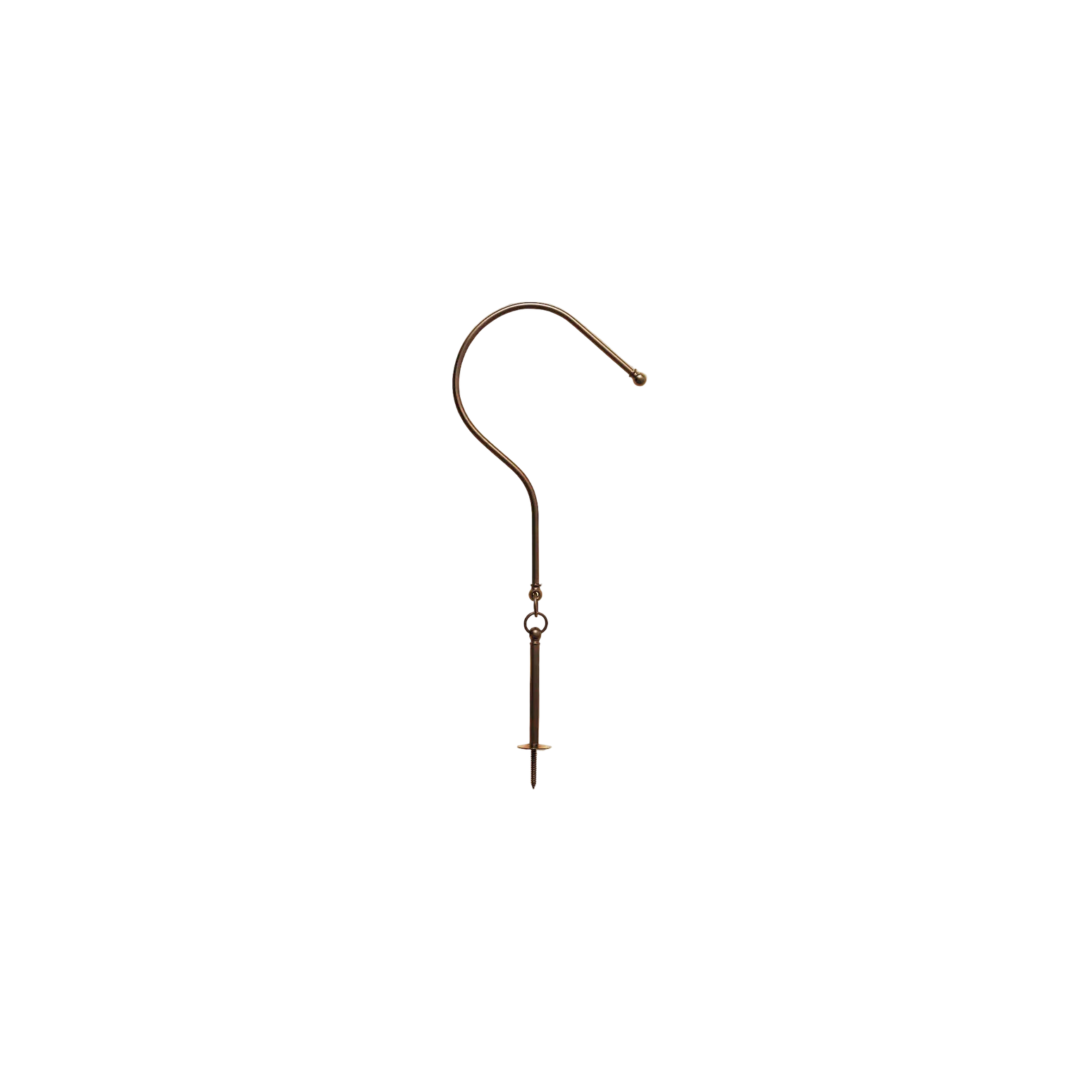 Gardinholder i metall fra Gotain bronsefarget/ Antique Bronze