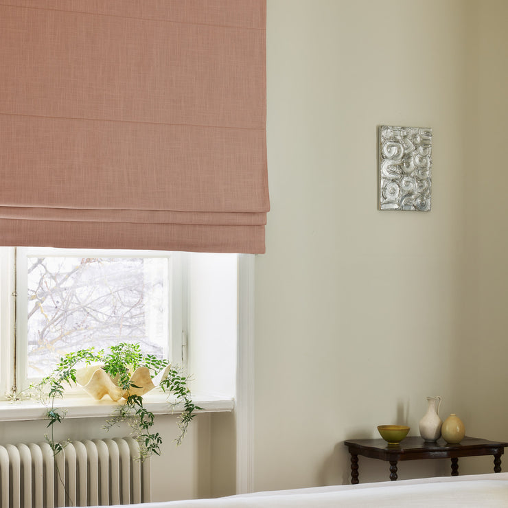 Liftgardin vevd lin mørkleggende fra Gotain i fargen Rosa