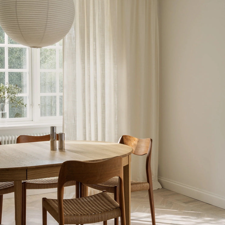 Vevd lingardin fra Gotain i farge benhvit