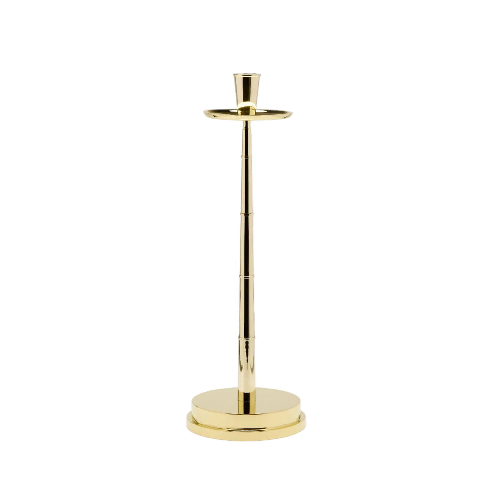Lysestaken  Graceful Candlestick fra Skultuna i forgylt messing