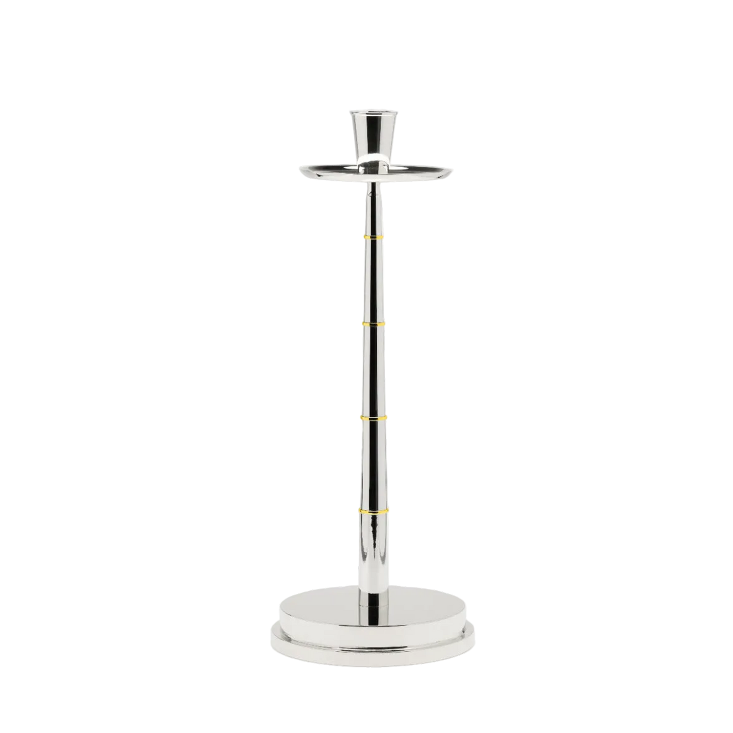 Graceful Candlestick fra Skultuna i sølvbelagt messing