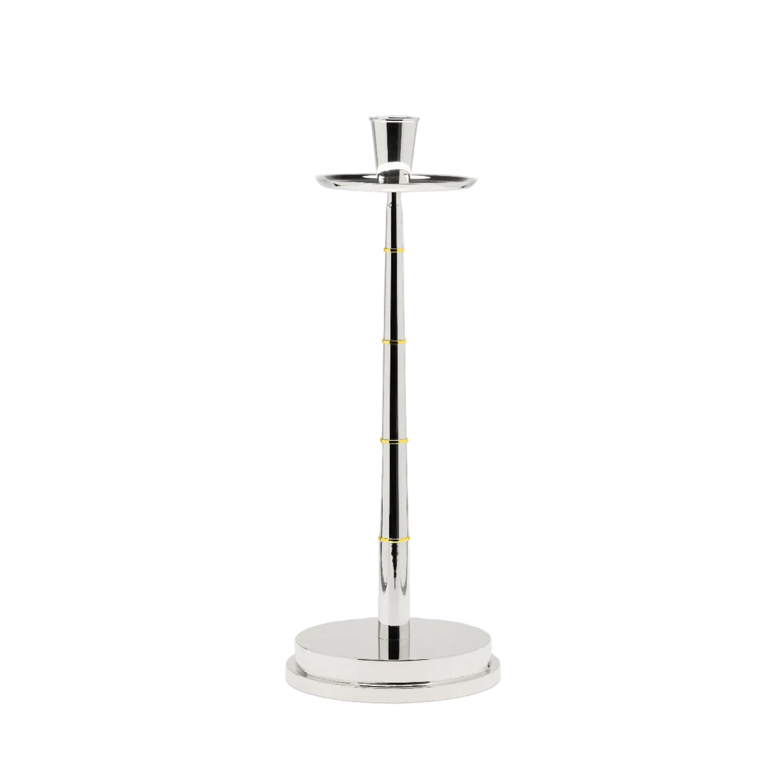 Graceful Candlestick fra Skultuna i sølvbelagt messing