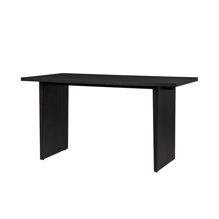 Skrivebordet Private Desk fra Gubi i brunsvart ask.