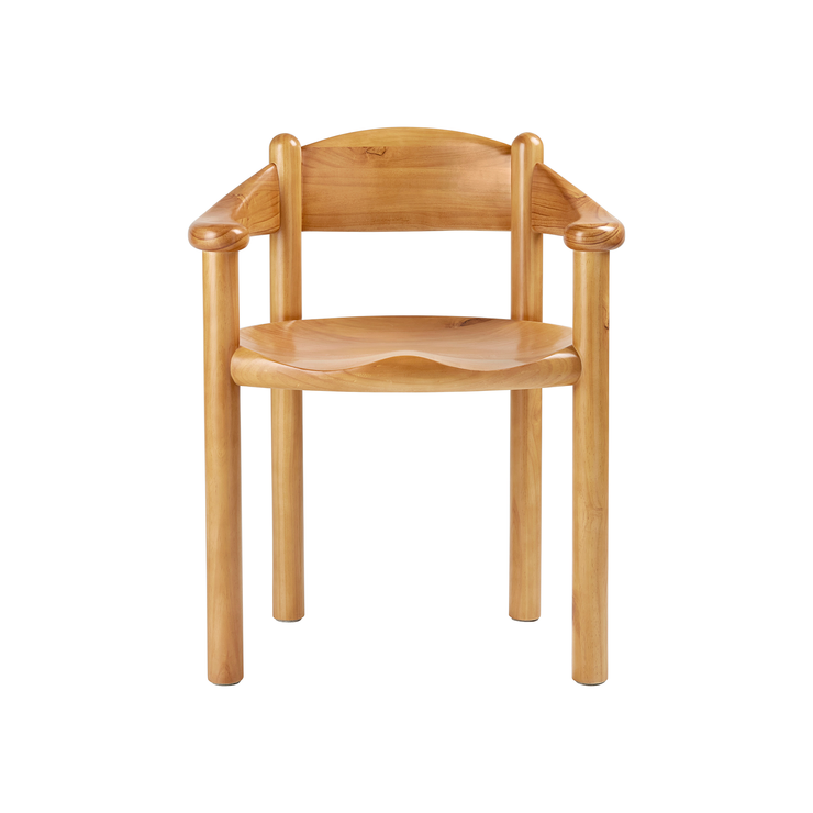 Daumiller Armchair er en spisestol med mye personlighet, formet for komfort og skapt for å vare.