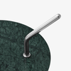 Sidebord Halten fra &tradition med polert understell og Verde Guatemala-marmor