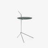 Sidebord Halten fra &tradition med polert understell og Verde Guatemala-marmor
