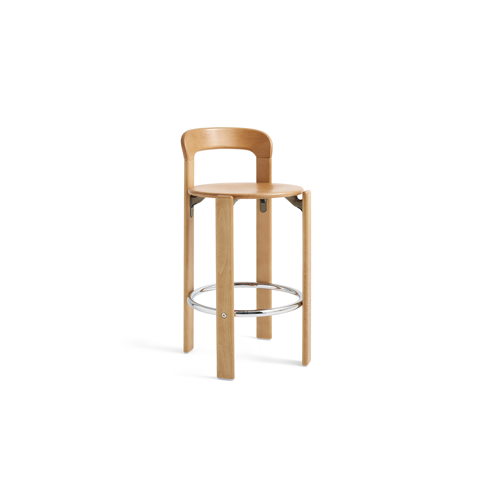Barkrakk Rey Bar Stool Low fra Hay i fargen Golden