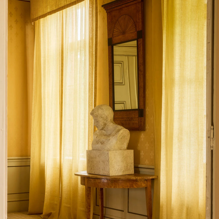 Tynn lingardin fra Gotain i farge Sennepsgul