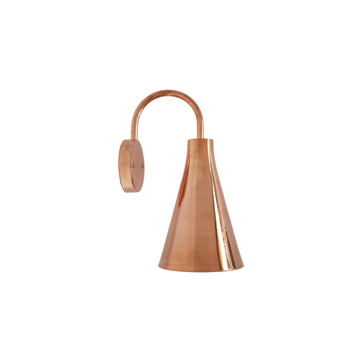 Vegglampen Hunter Outdoor Gooseneck.
