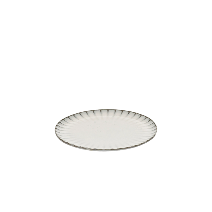 Tallerken Inku fra Serax, Plate White M Ø21 cm