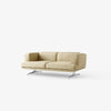 Sofa Inland 2-seter fra &tradition med ben i krom og tekstilet Acca 0231 (PG4)