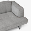 Sofa Inland 3-seter fra &tradition med svarte ben og tekstilet Hallingdal 130 (PG3)
