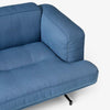 Sofa Inland 3-seter fra &tradition med svarte ben og tekstilet Vidar 733 (PG4)