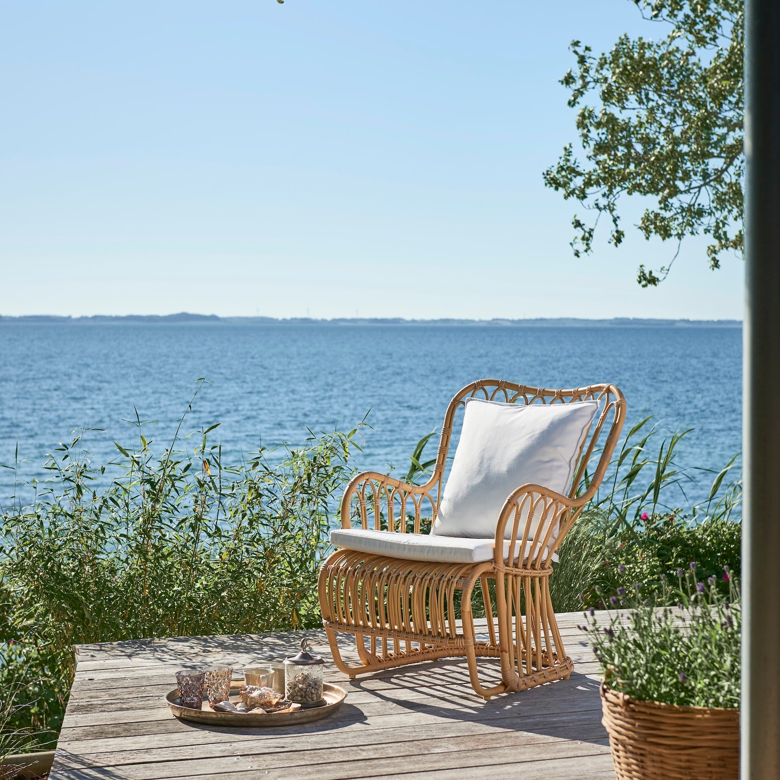 Utestol Tulip Lounge Chair fra Sika Design