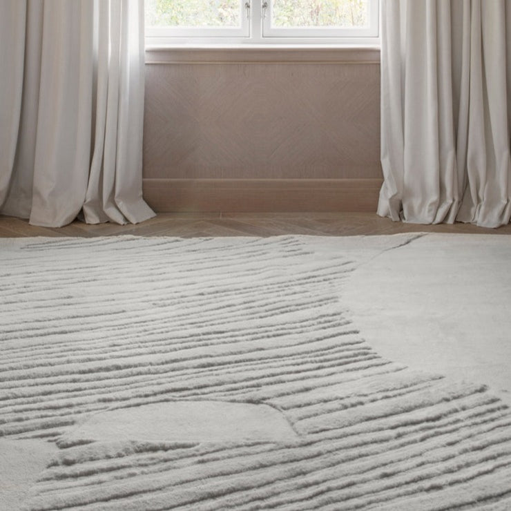 Ullteppe Artisan Guild fra Layered i fargen Bone White.