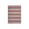 Ullteppet Bamboo Stripe fra Layered designet av Alice Crawley i fargen Zen Blue