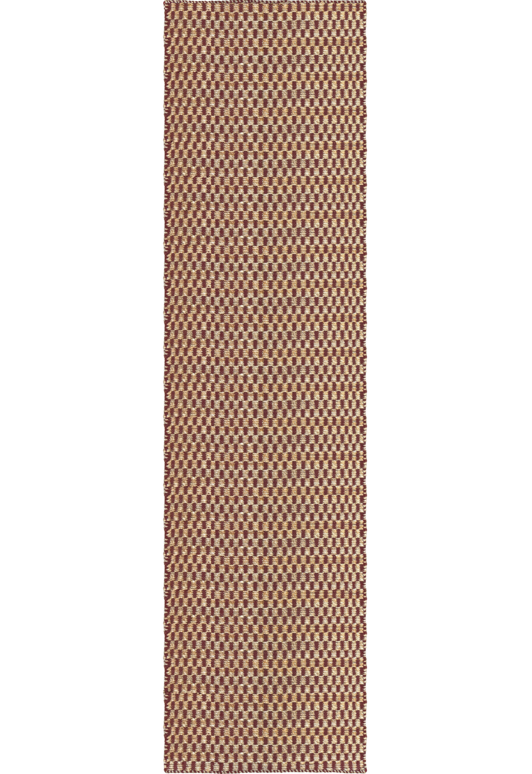 Teppe Barley i Burgundy som løper, 75x240 cm