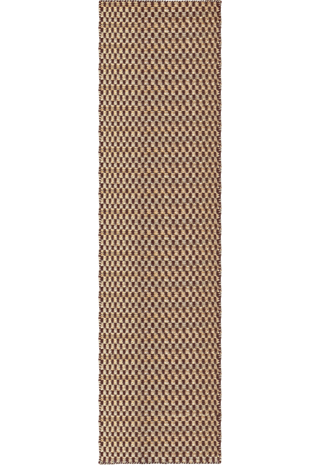 Teppe Barley i Chestnut som løper, 75x240 cm