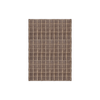Teppe Strata Braided Jute fra Layered i fargen brun rutemønstret / Brown