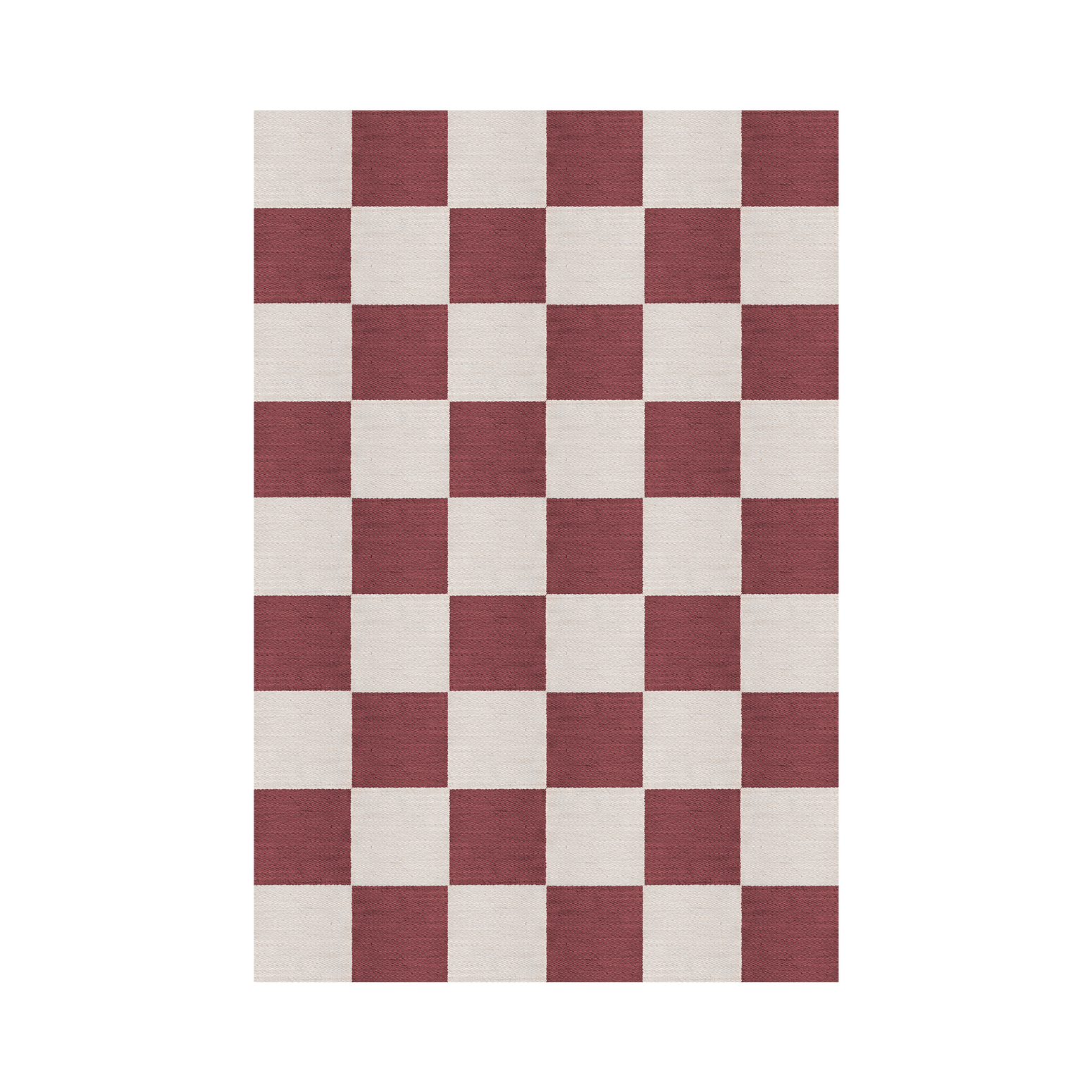 Ullteppe Chess fra Layered i fargen Burgundy.