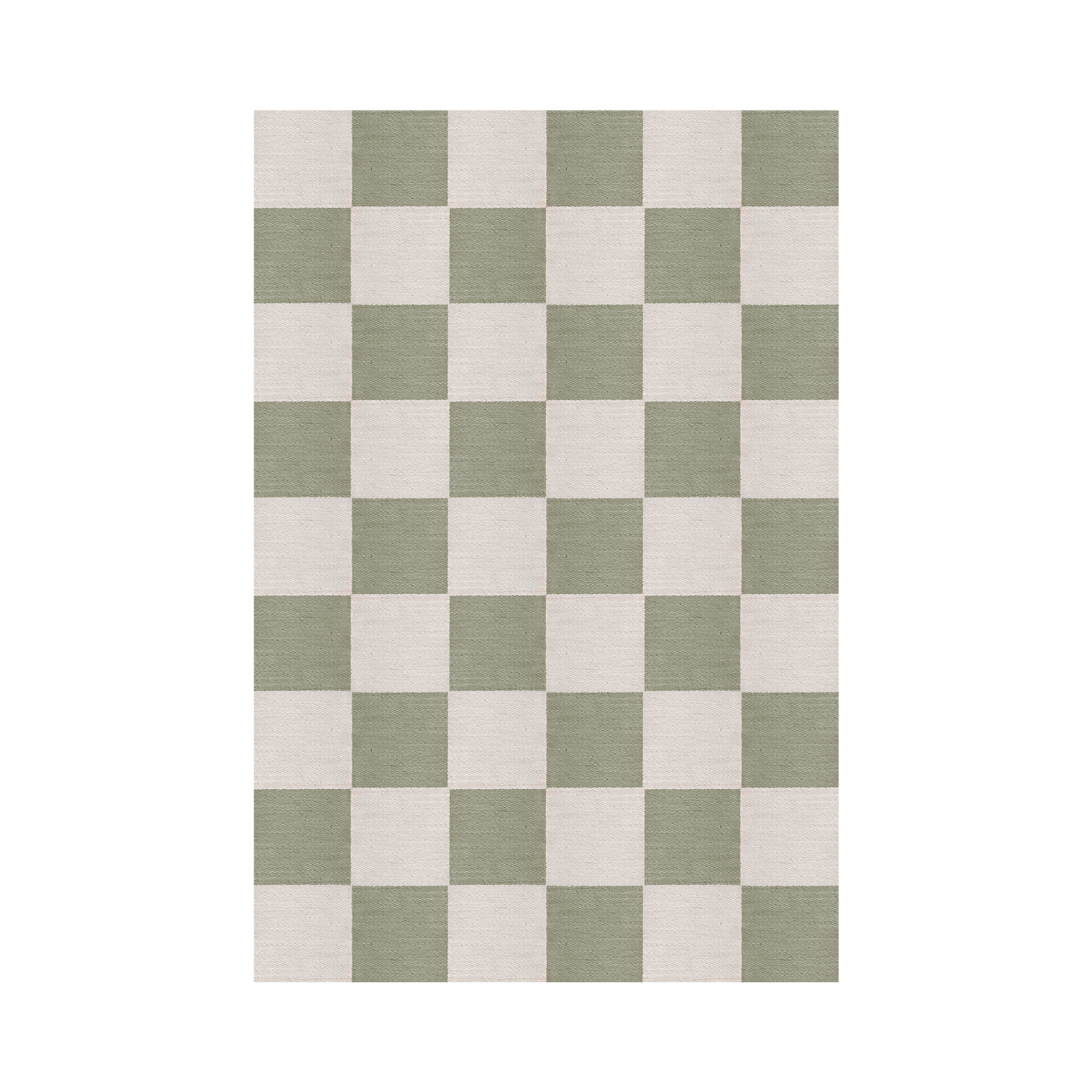 Ullteppe Chess fra Layered i fargen Sage.