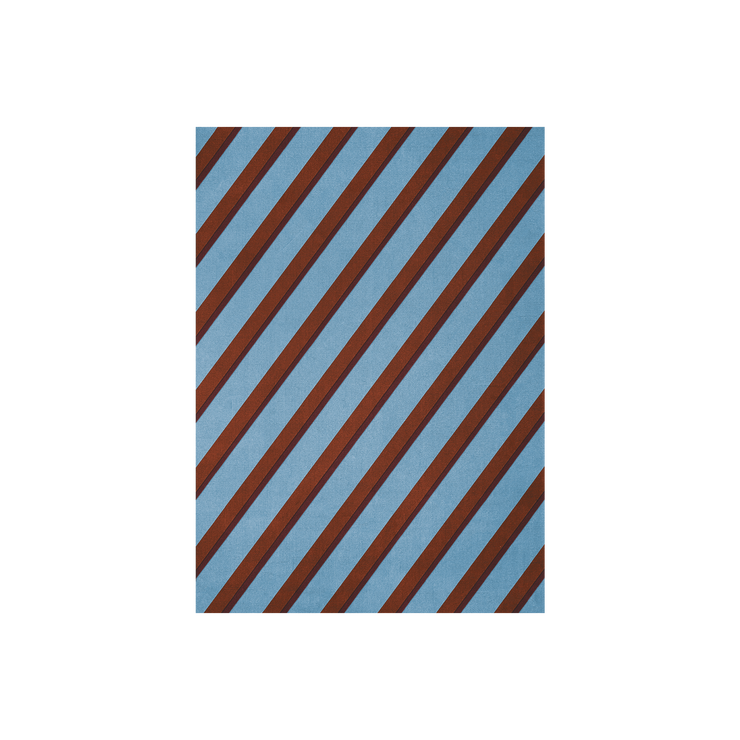 Teppe Diagonal i fargen Sky fra Layered.