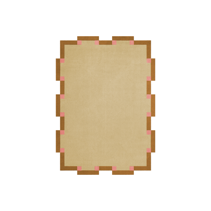 Teppe Fregio i fargen Butter Blossom fra Layered.