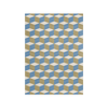 Teppet Illusion fra Layered i fargen Blue Sandstone, i en miks av lys beige, oker og blått