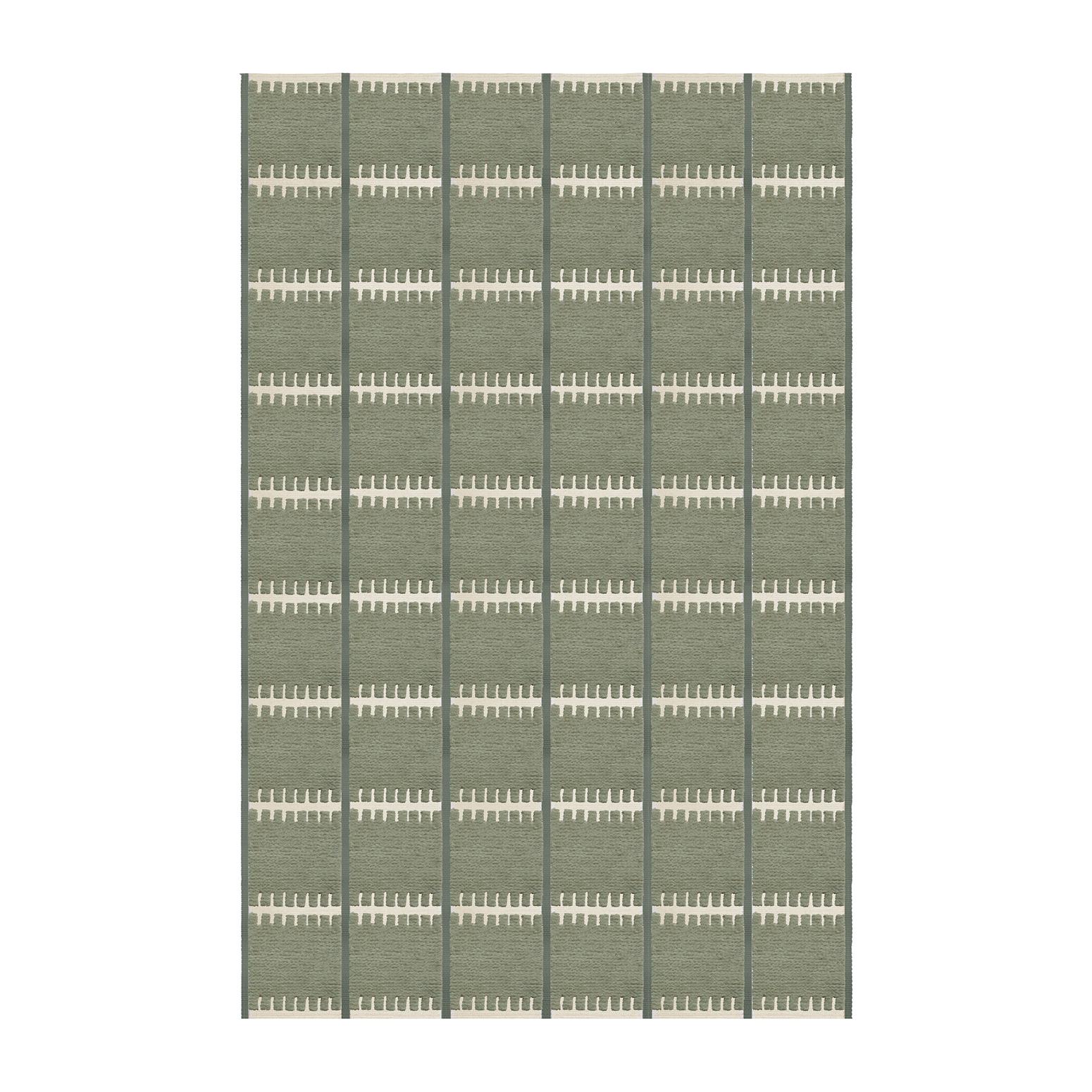 Ullteppe Lilly fra Layered i fargen Green