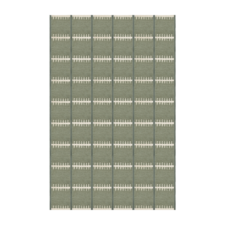 Ullteppe Lilly fra Layered i fargen Green