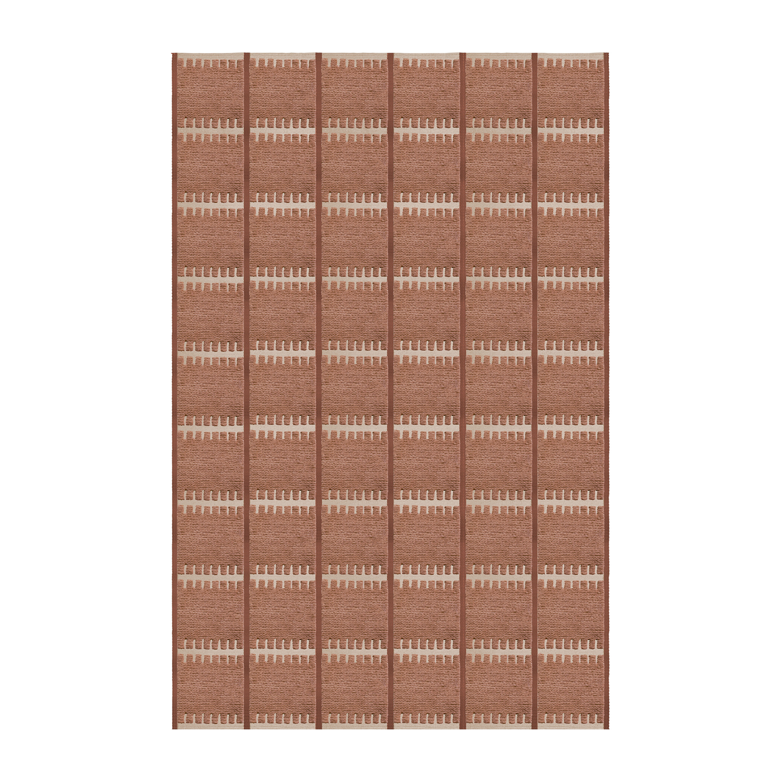Ullteppe Lilly fra Layered i fargen Rust