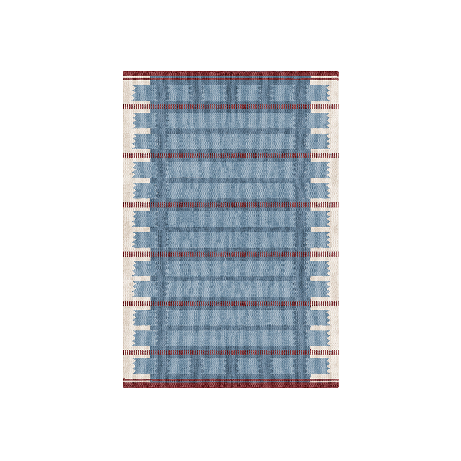 Teppe Röllakan fra Layered, Iris Petrol