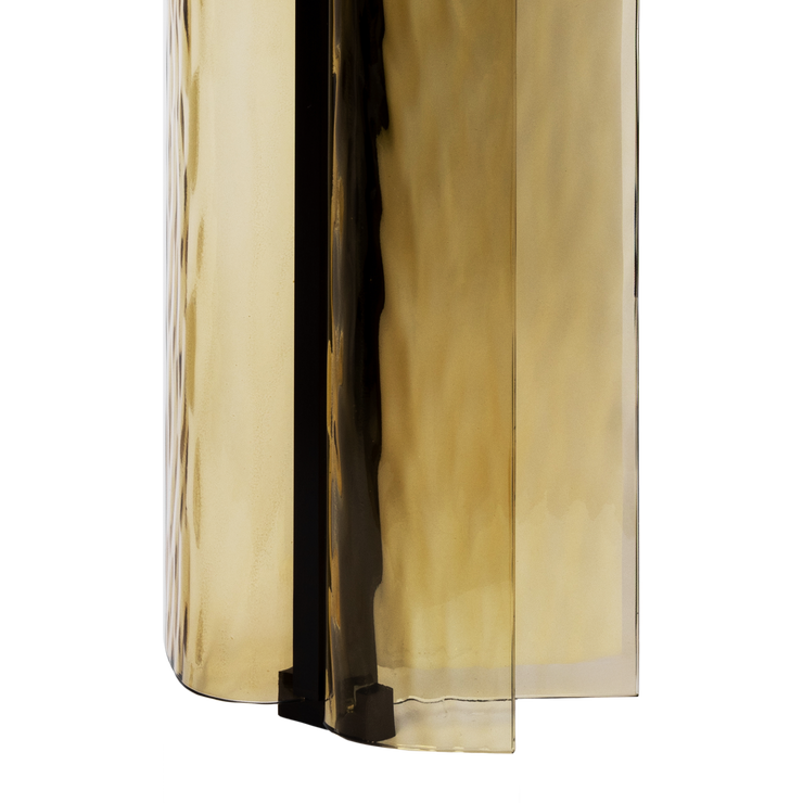 Vegglampen Ryff fra Lyfa i gyllenbrun / Bronzed.