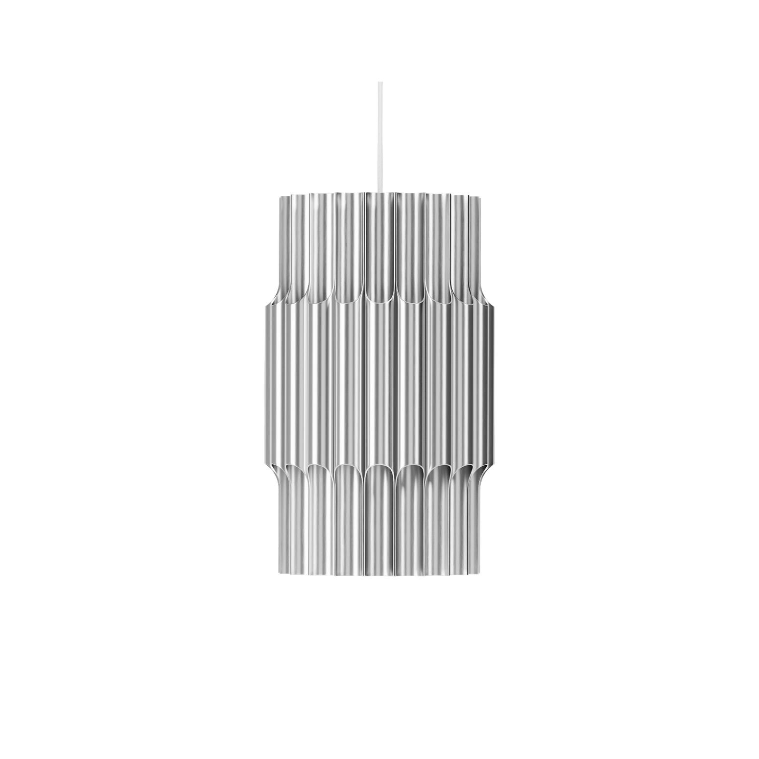 Taklampe Pan 300 i aluminium fra Lyfa.