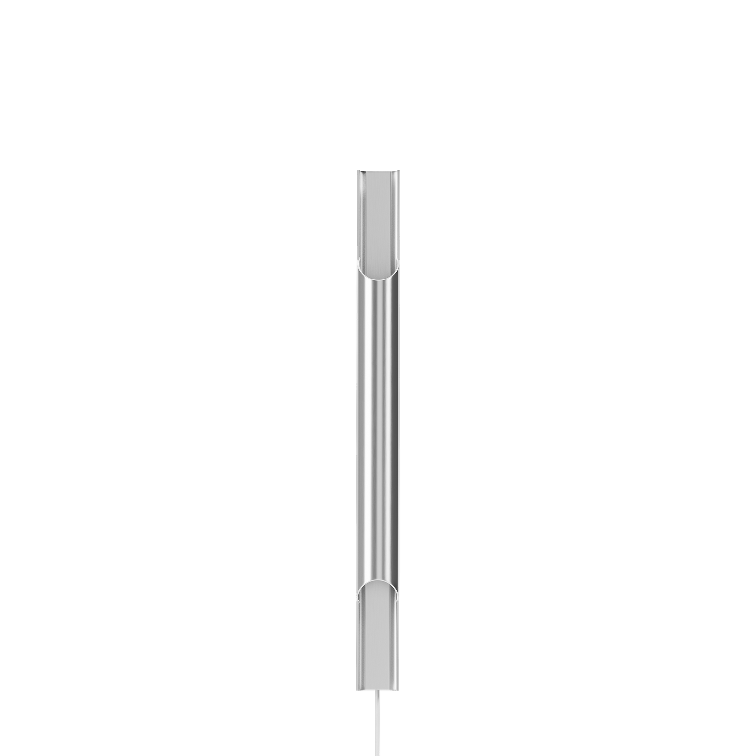 Vegglampe Pan 50 i aluminium fra Lyfa.
