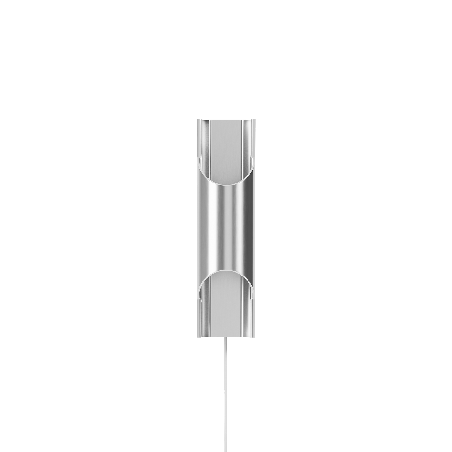 Vegglampe Pan 95 i aluminium fra Lyfa.