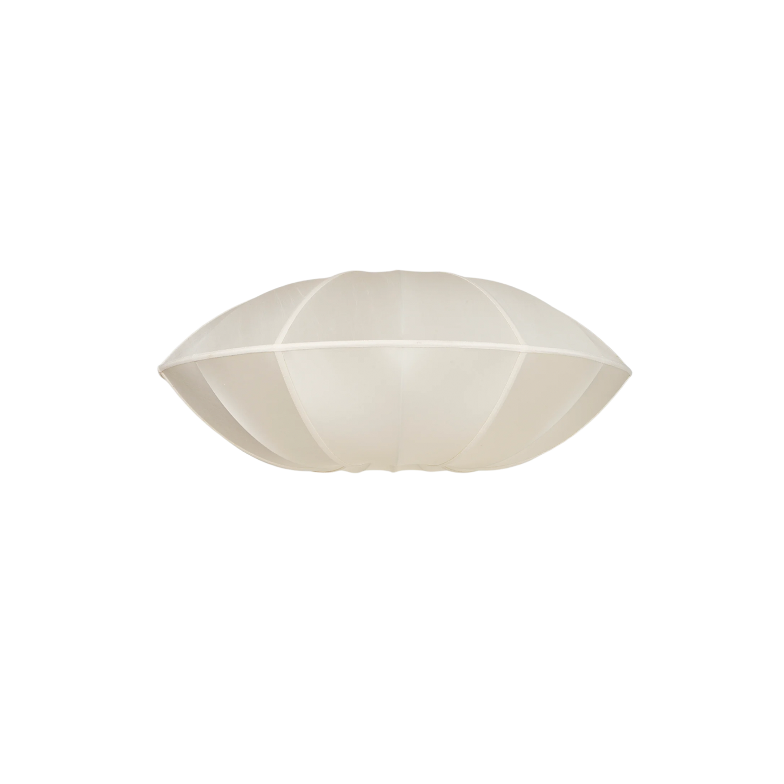 Lampeskjerm Indochina UFO fra Oi Soi Oi med hvite bomullsbånd (Off white)