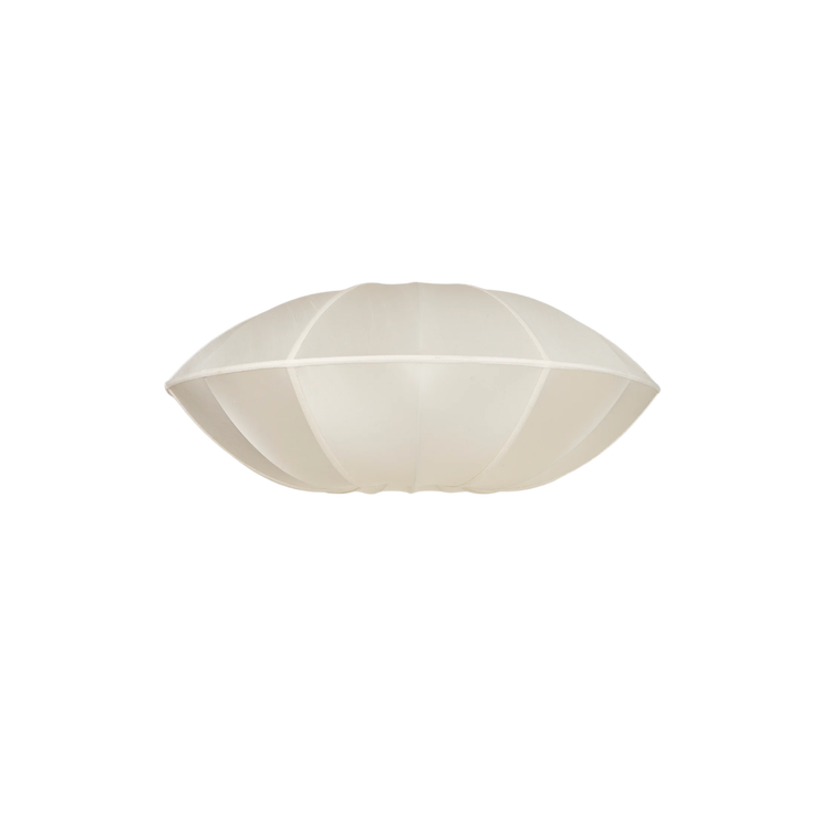 Lampeskjerm Indochina UFO fra Oi Soi Oi med hvite bomullsbånd (Off white)