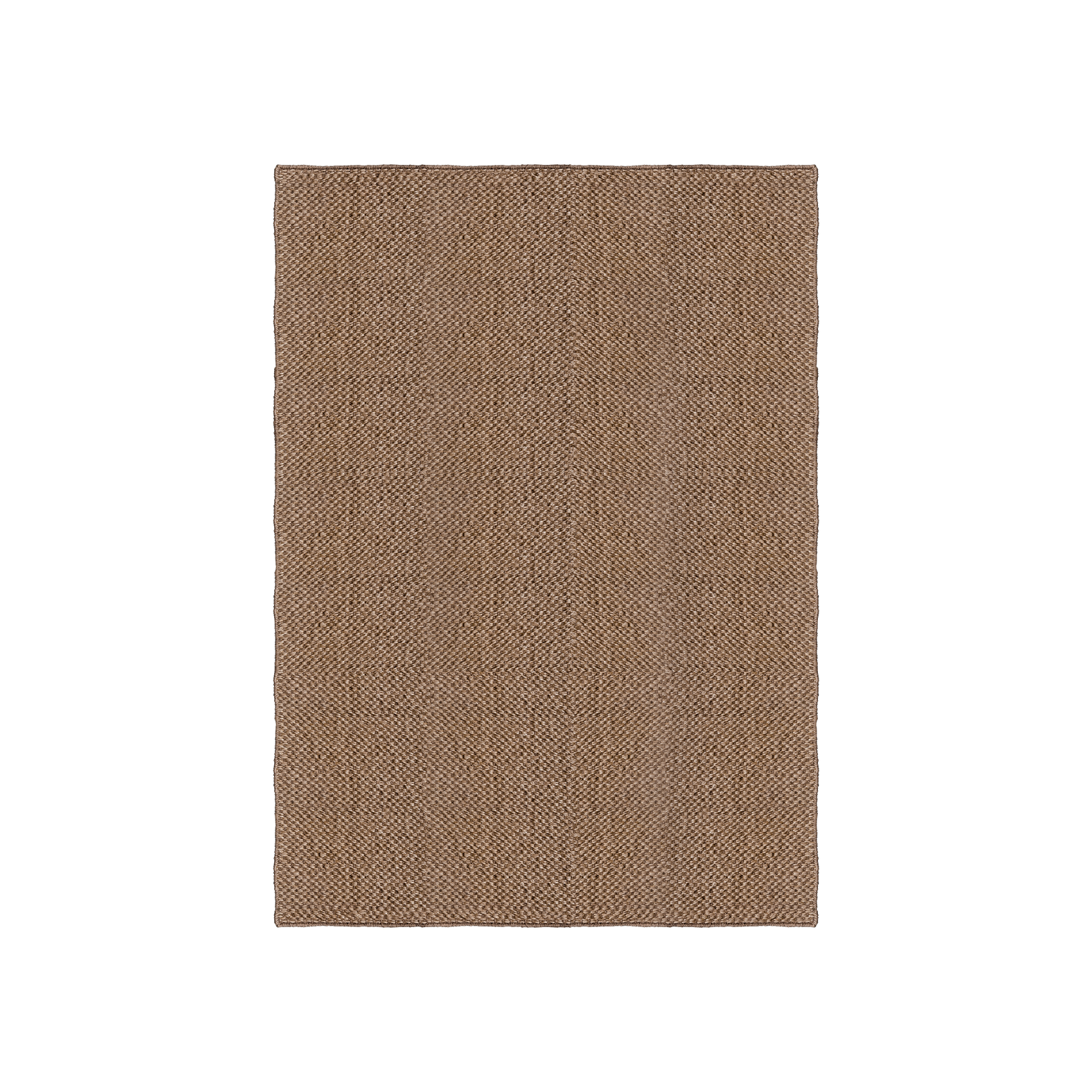 Teppe Basket Weave Sisal fra Layered i brun / Brown.