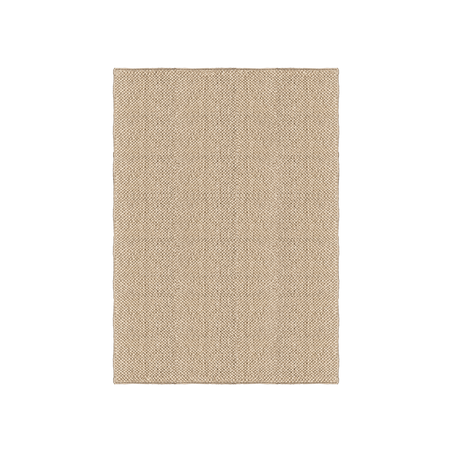Teppe Basket Weave Sisal fra Layered i sand / Natural.