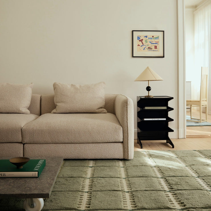 Ullteppe Lilly fra Layered i fargen Green