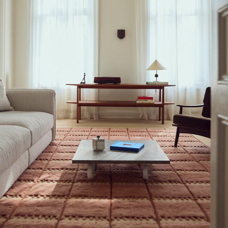 Ullteppe Lilly fra Layered i fargen Rust