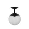 Black- Smoke Glass, medium.