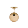 Brass- Brown Glass, liten.