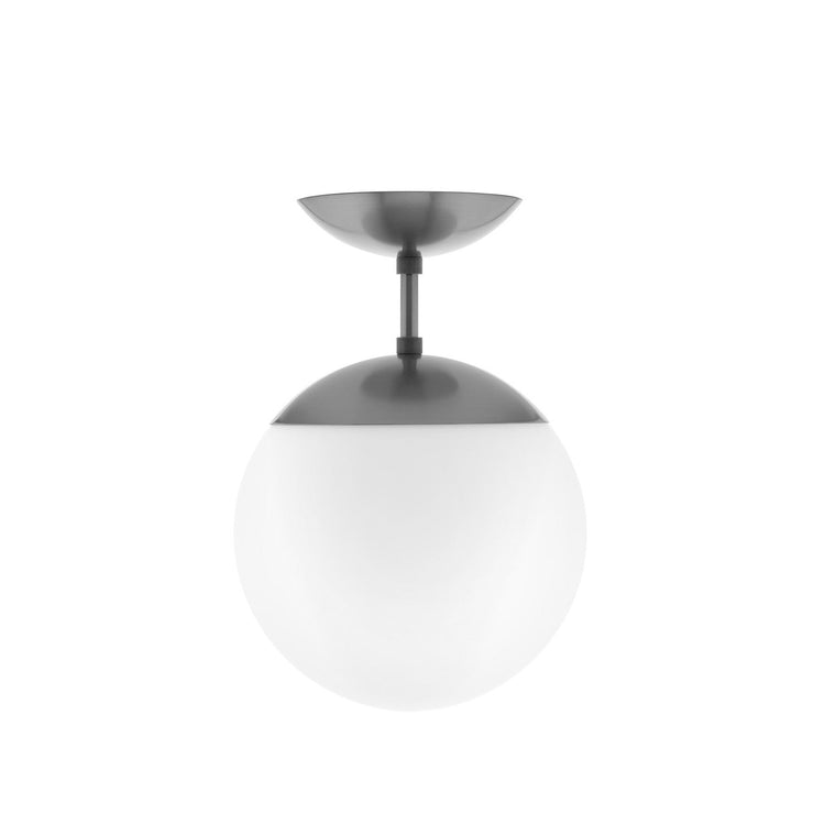 Steel - Opal Glass, medium.