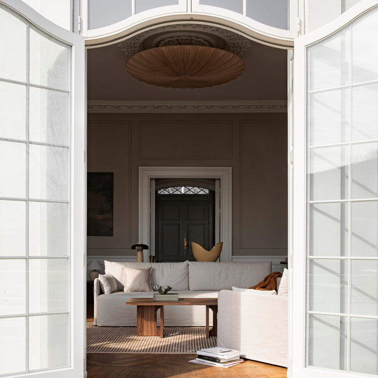 Sofa Offset 3-seter og 1-seter fra Menu / Audo Copenhagen med avtagbart lintrekk