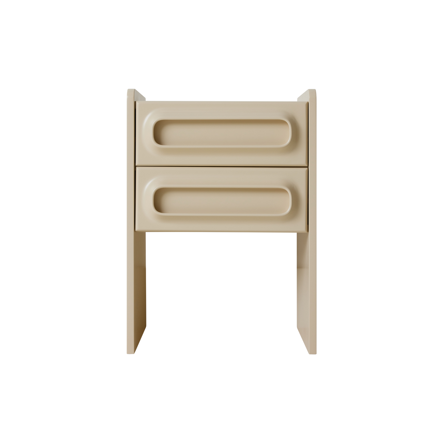 Nattbordet Space Nighstand i fargen Cream.